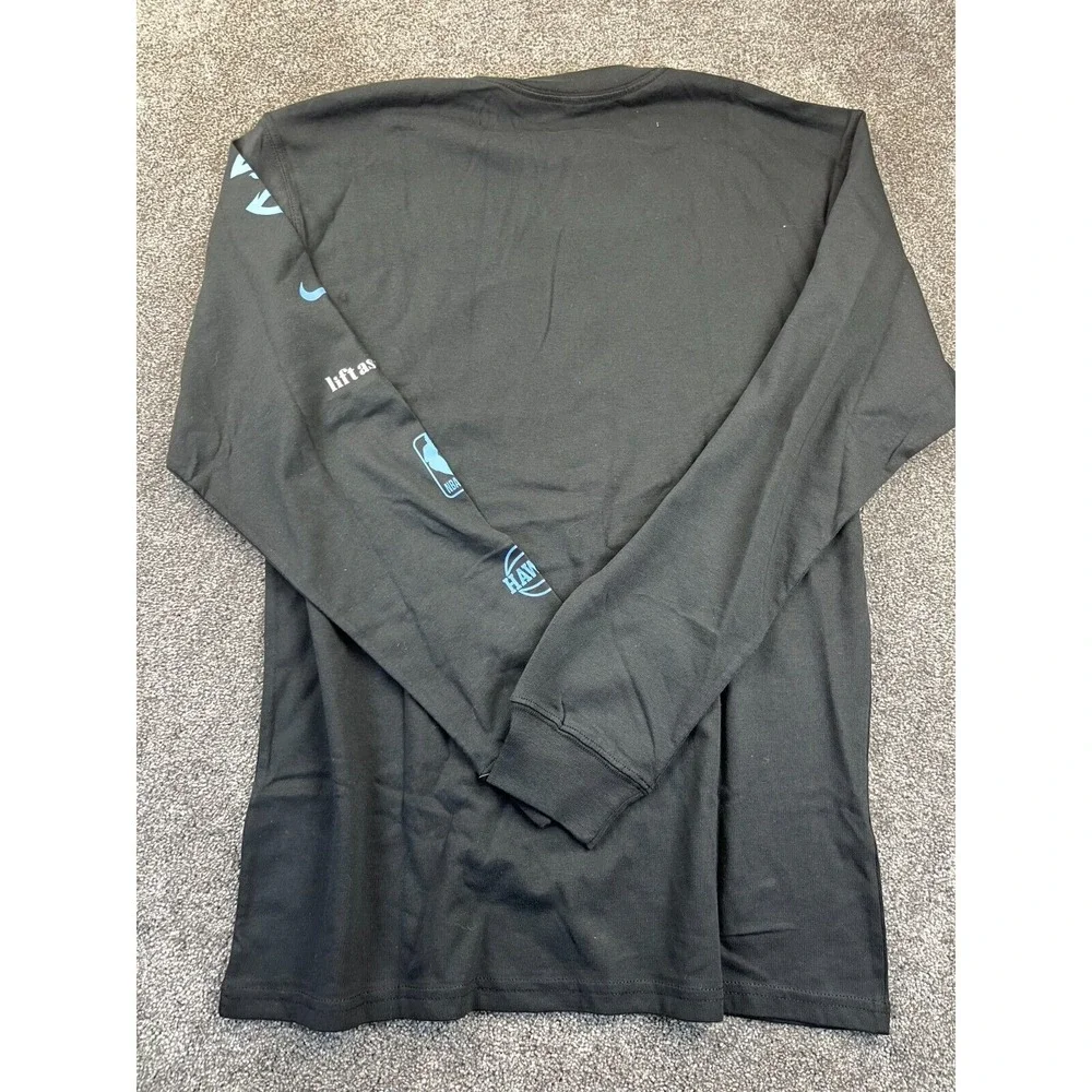 Nike Atlanta Hawks 2023/24 City Edition Long Sleeve T-shirt Size Small NEW NWT‎